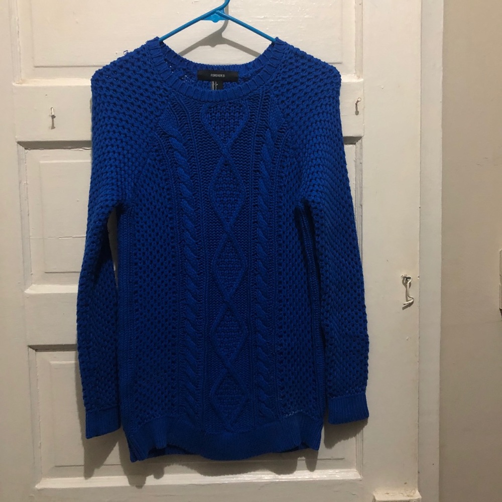 Forever 21 Blue Sweater